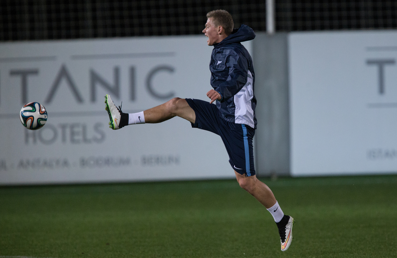 Сборы в Турции: 31 января, вечерняя тренировка