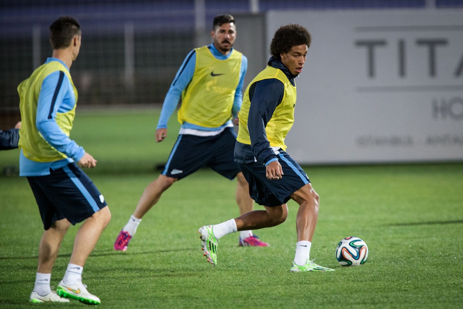 Сборы в Турции: 31 января, вечерняя тренировка