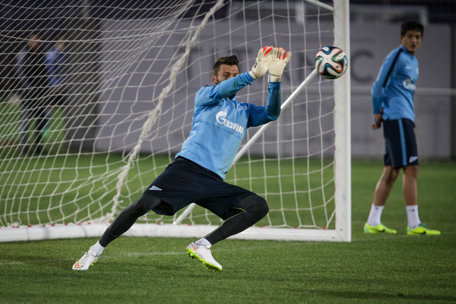 Сборы в Турции: 31 января, вечерняя тренировка