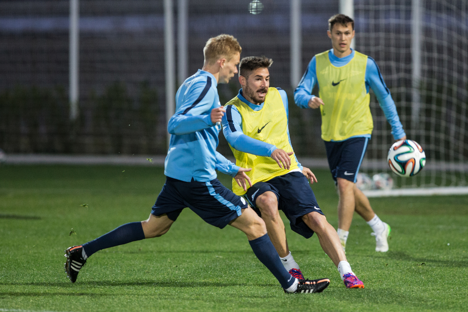 Сборы в Турции: 31 января, вечерняя тренировка