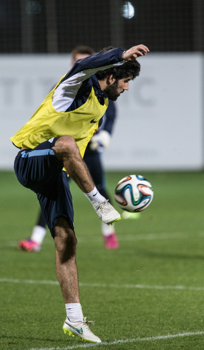 Сборы в Турции: 31 января, вечерняя тренировка