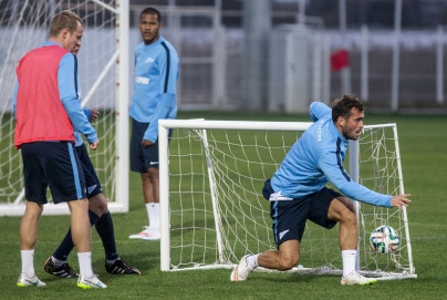 Сборы в Турции: 31 января, вечерняя тренировка