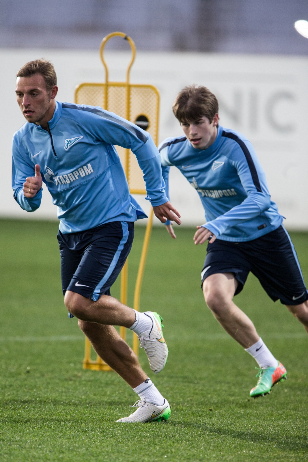 Сборы в Турции: 31 января, вечерняя тренировка