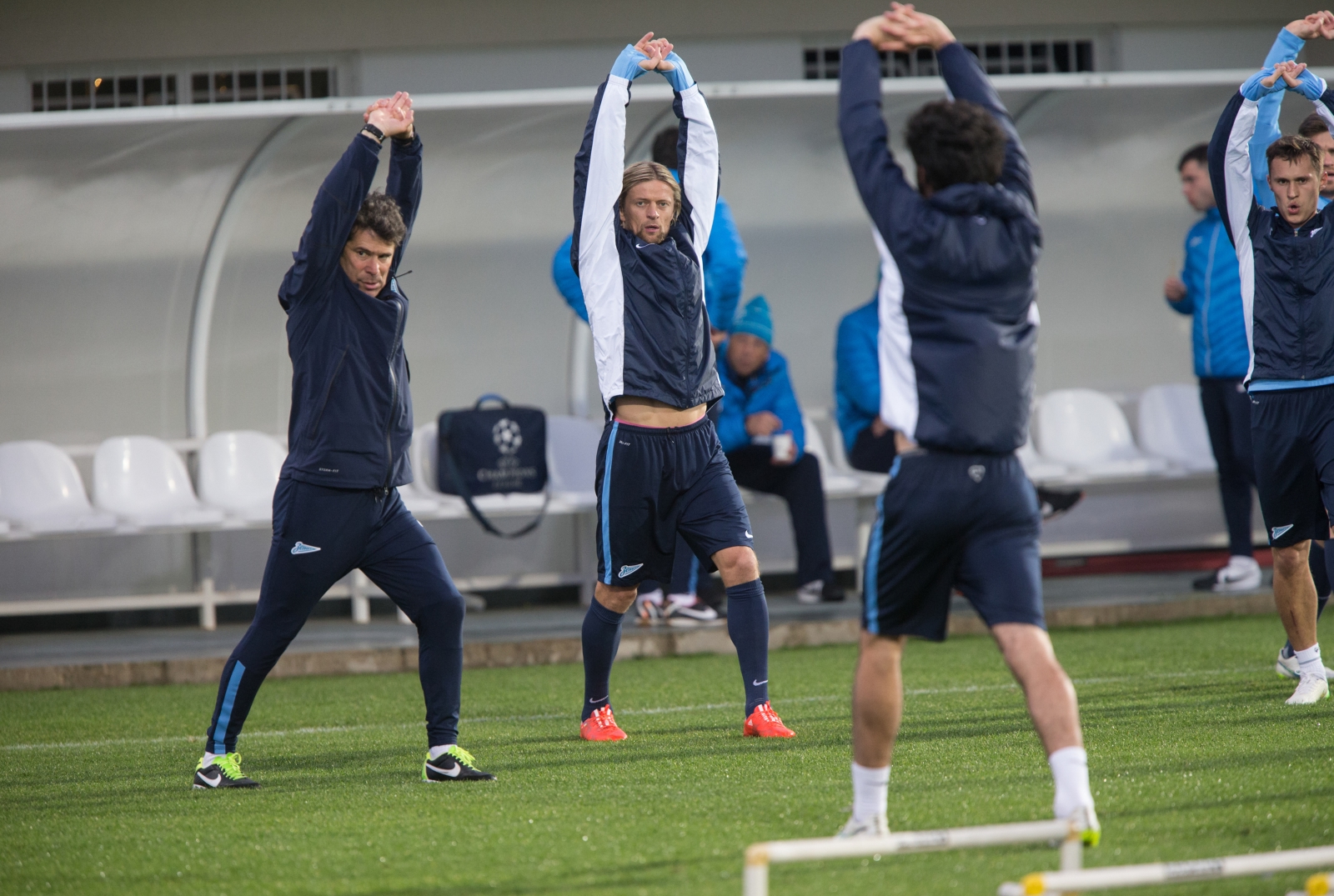 Сборы в Турции: 31 января, вечерняя тренировка