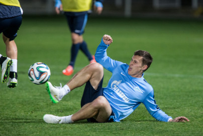 Сборы в Турции: 31 января, вечерняя тренировка