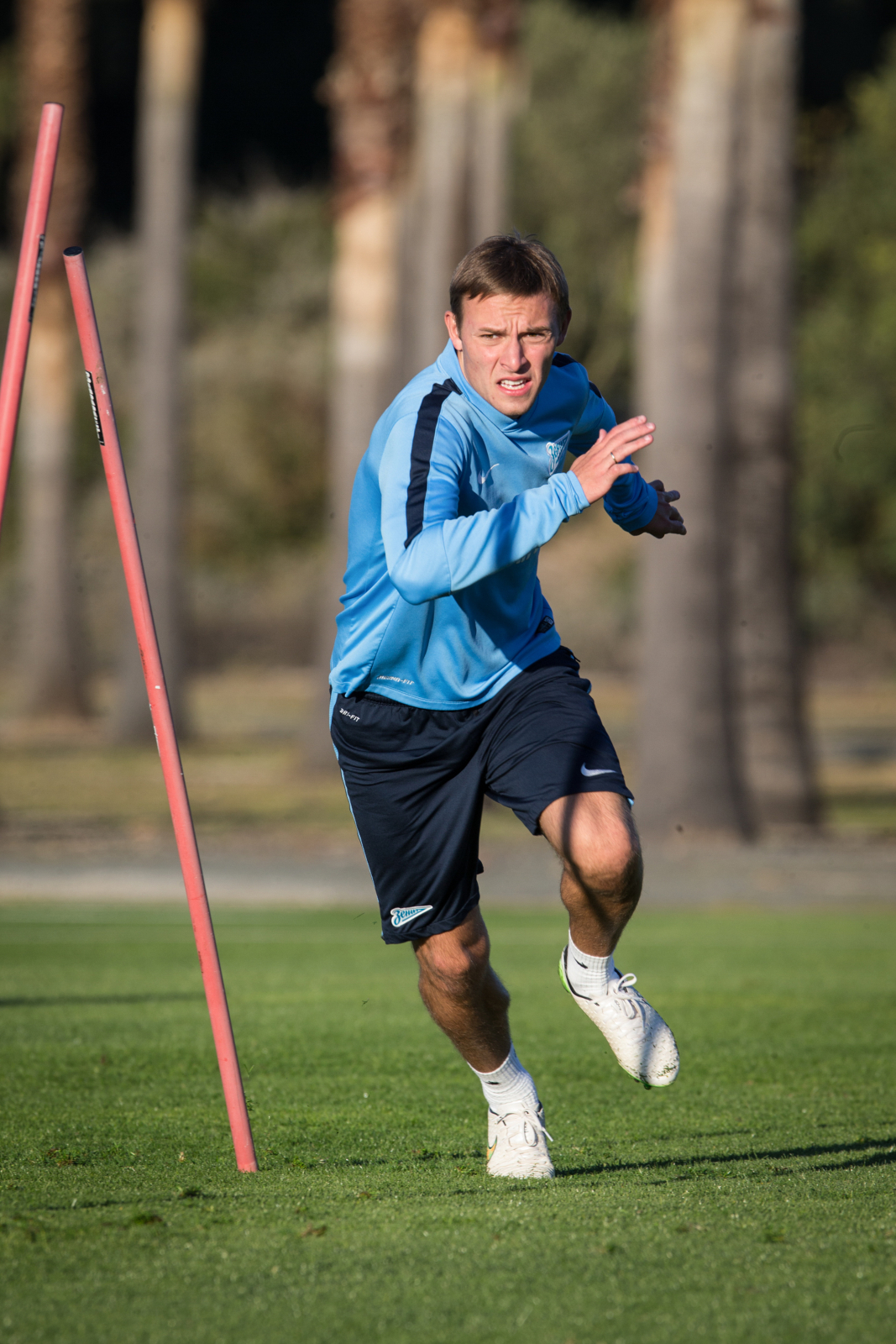 Сборы в Испании: 5 февраля, вечерняя тренировка