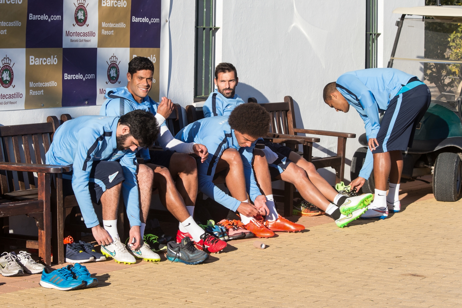 Сборы в Испании: 5 февраля, вечерняя тренировка