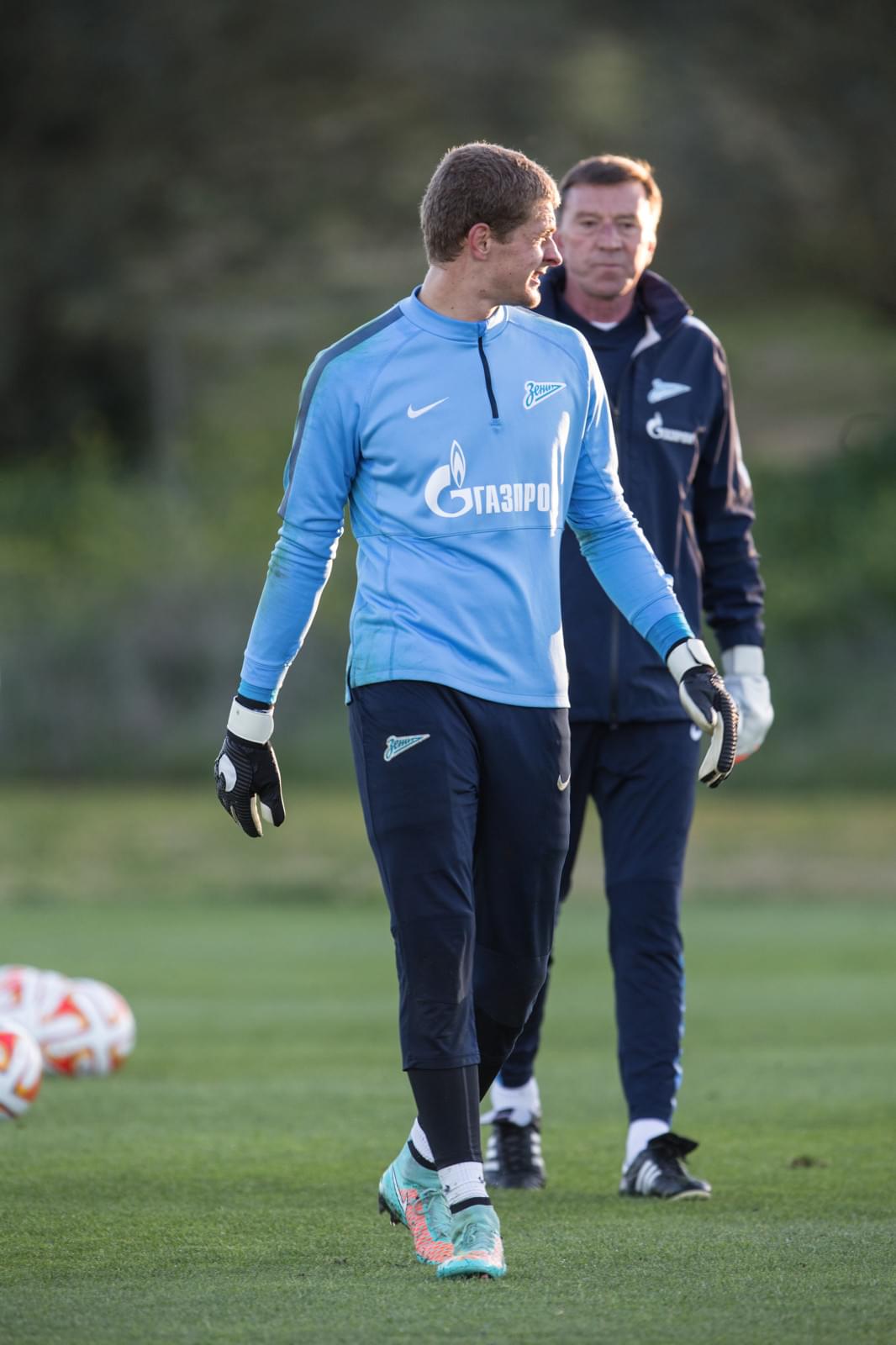 Сборы в Испании: 5 февраля, вечерняя тренировка