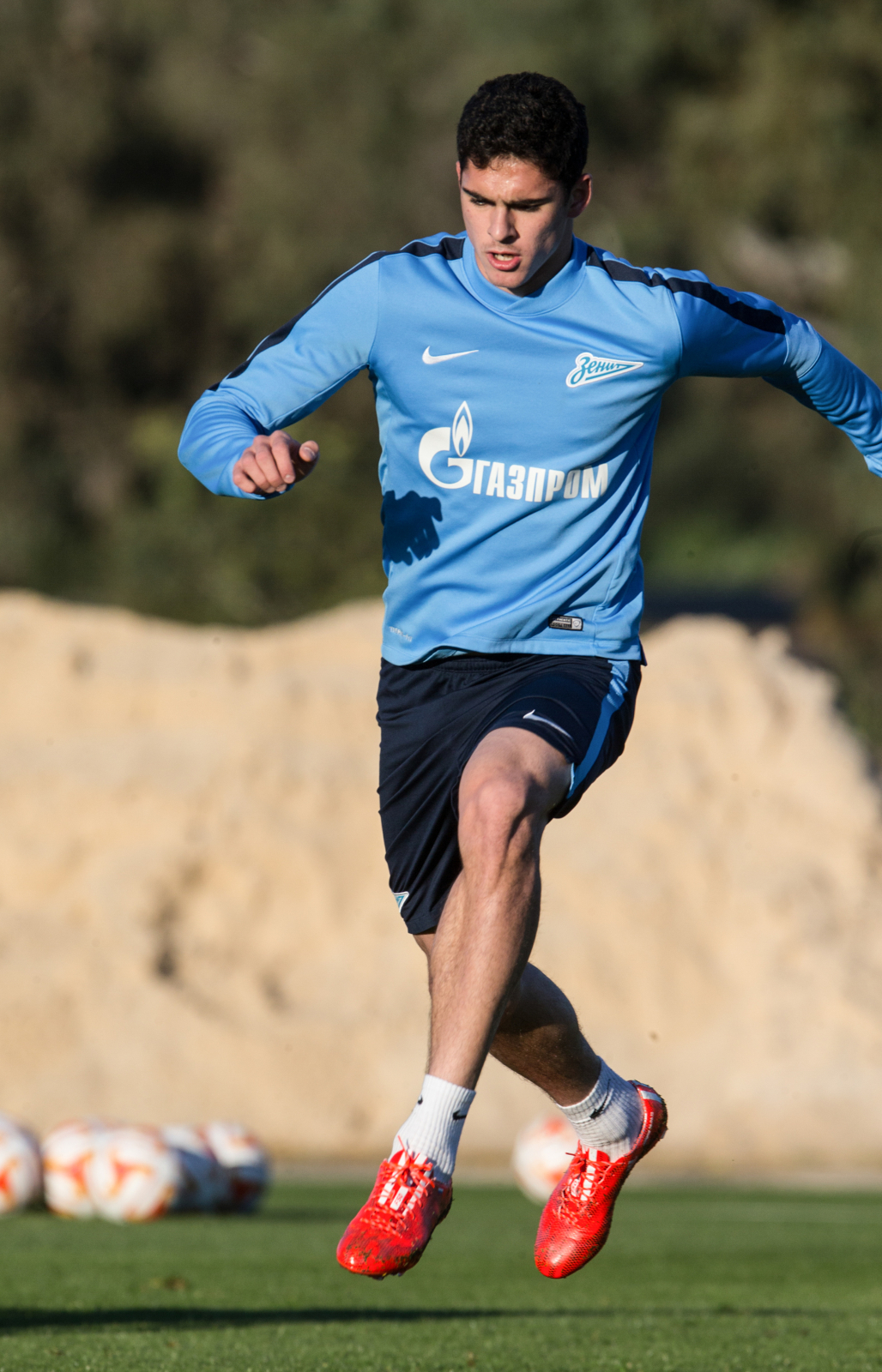 Сборы в Испании: 5 февраля, вечерняя тренировка