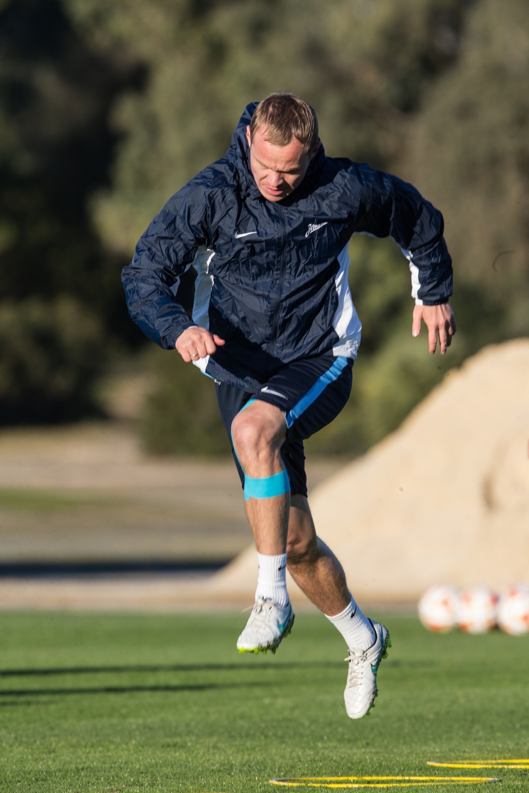 Сборы в Испании: 5 февраля, вечерняя тренировка