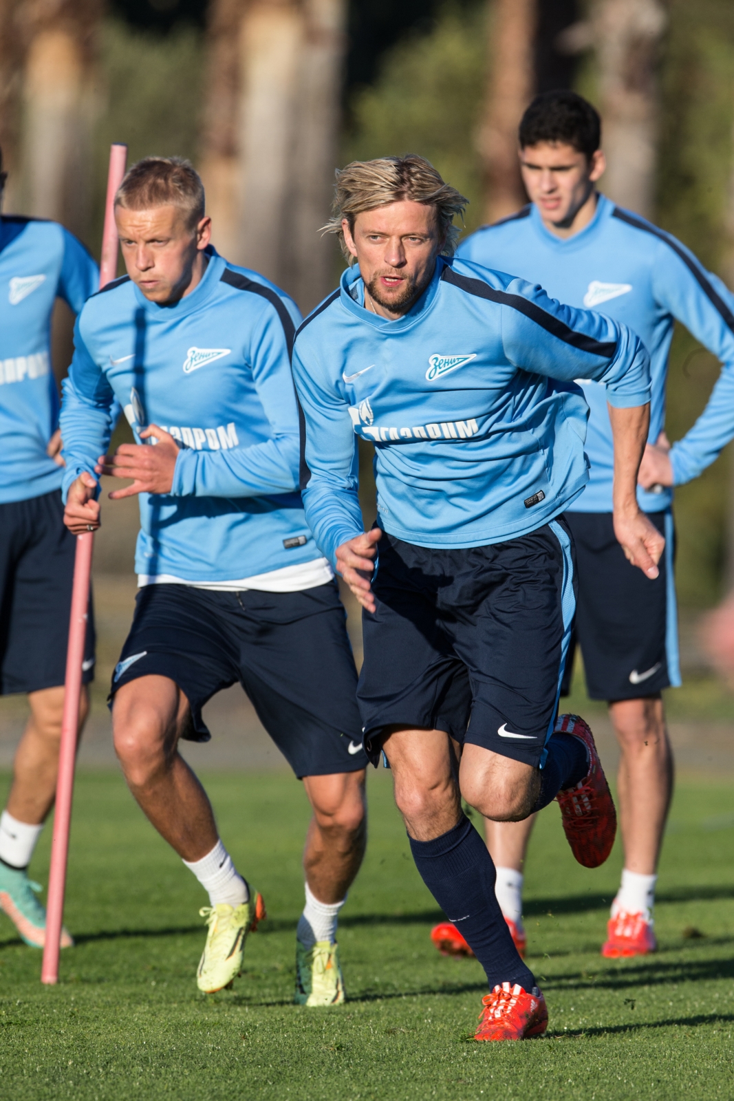 Сборы в Испании: 5 февраля, вечерняя тренировка