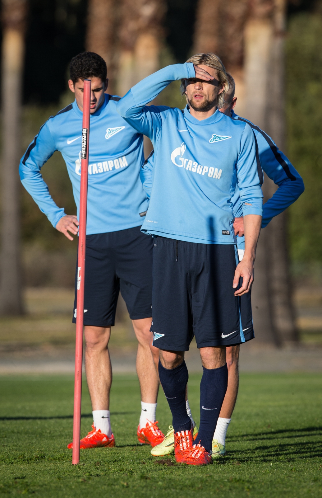 Сборы в Испании: 5 февраля, вечерняя тренировка