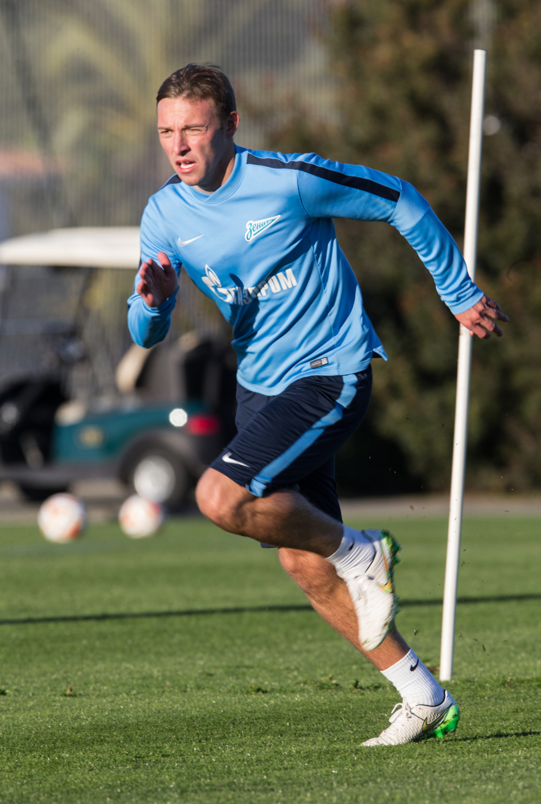 Сборы в Испании: 5 февраля, вечерняя тренировка