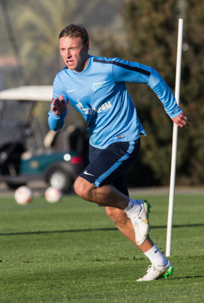 Сборы в Испании: 5 февраля, вечерняя тренировка