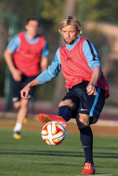 Сборы в Испании: 5 февраля, вечерняя тренировка