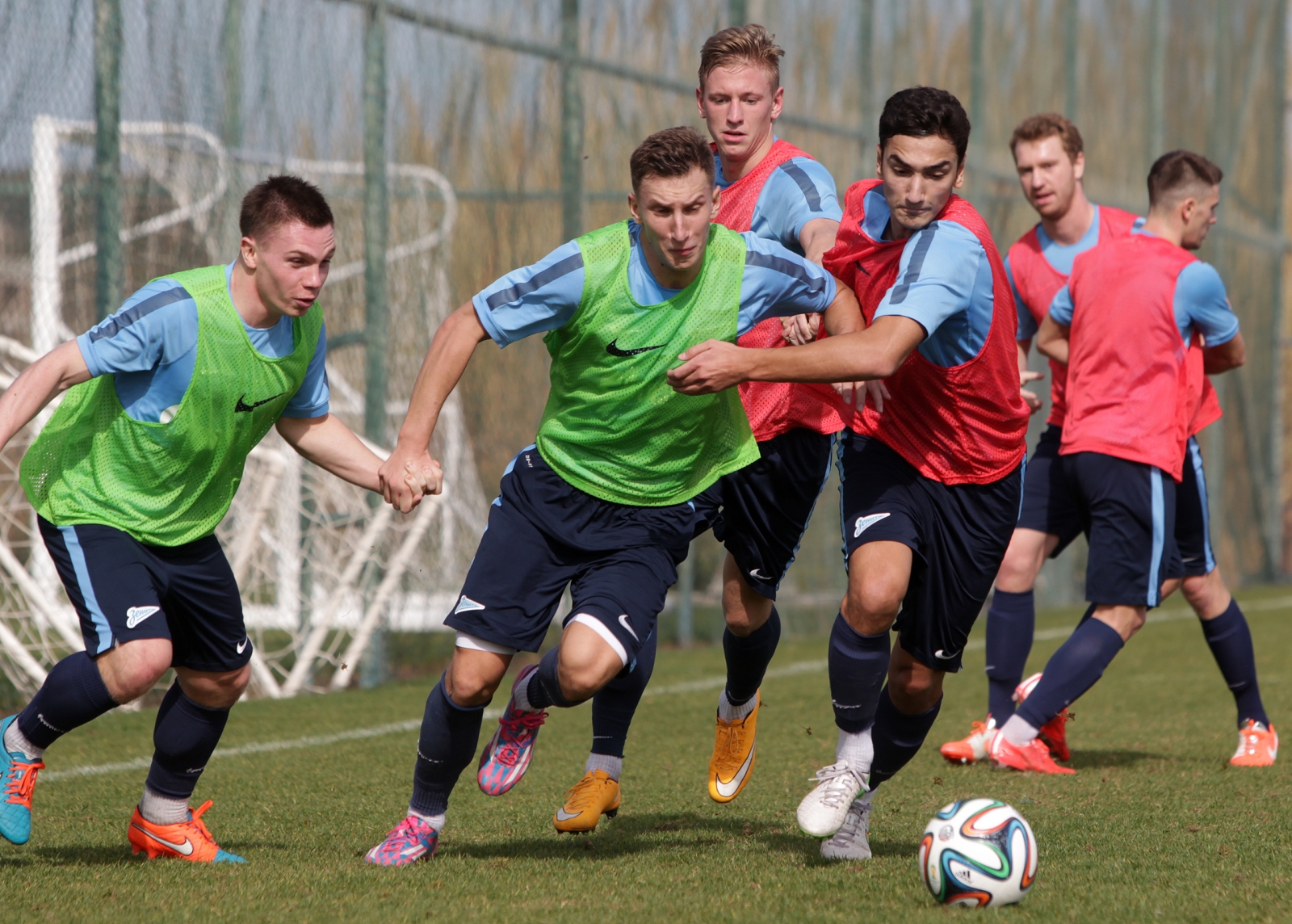 Первая тренировка «Зенита»-2 на сборе в Анталье