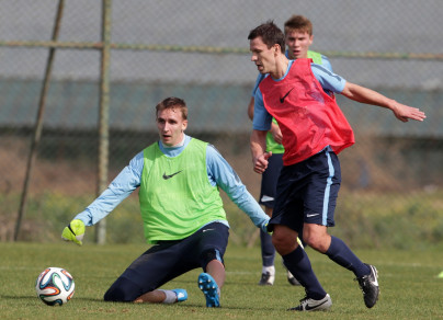 Первая тренировка «Зенита»-2 на сборе в Анталье