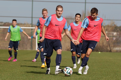 Первая тренировка «Зенита»-2 на сборе в Анталье