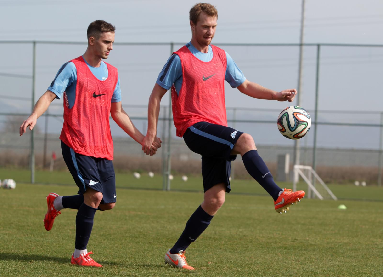 Первая тренировка «Зенита»-2 на сборе в Анталье