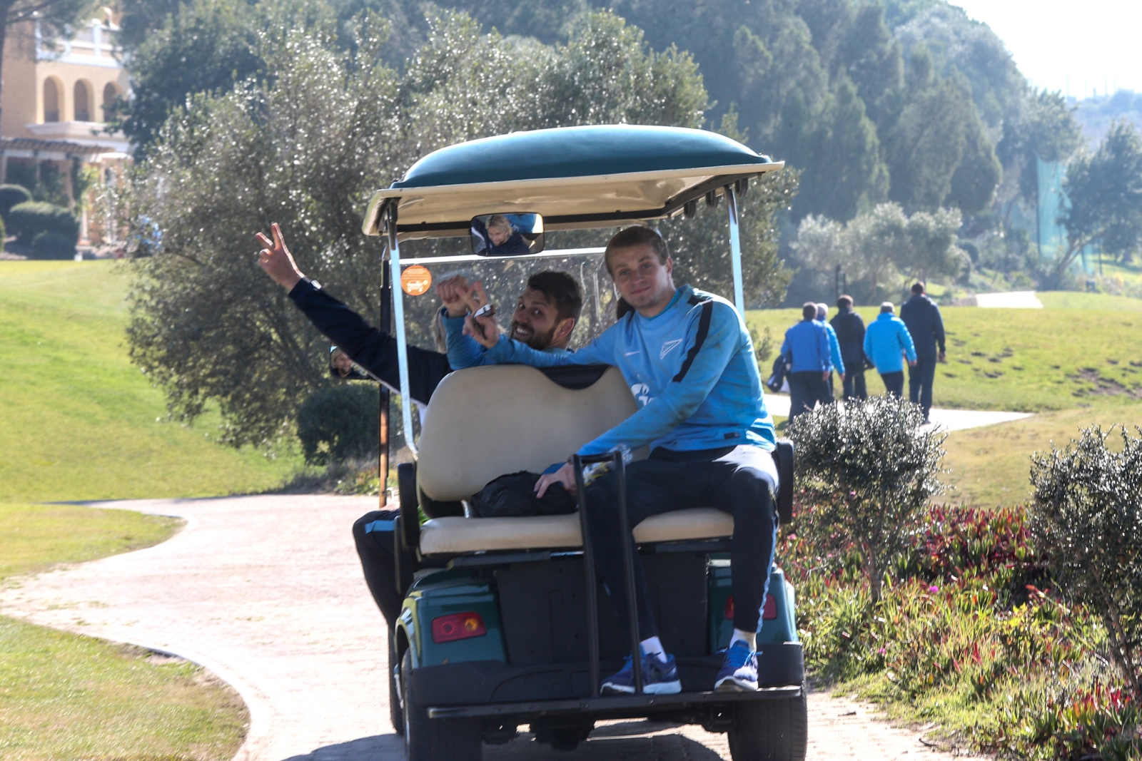 Сборы в Испании: 6 февраля, утренняя тренировка