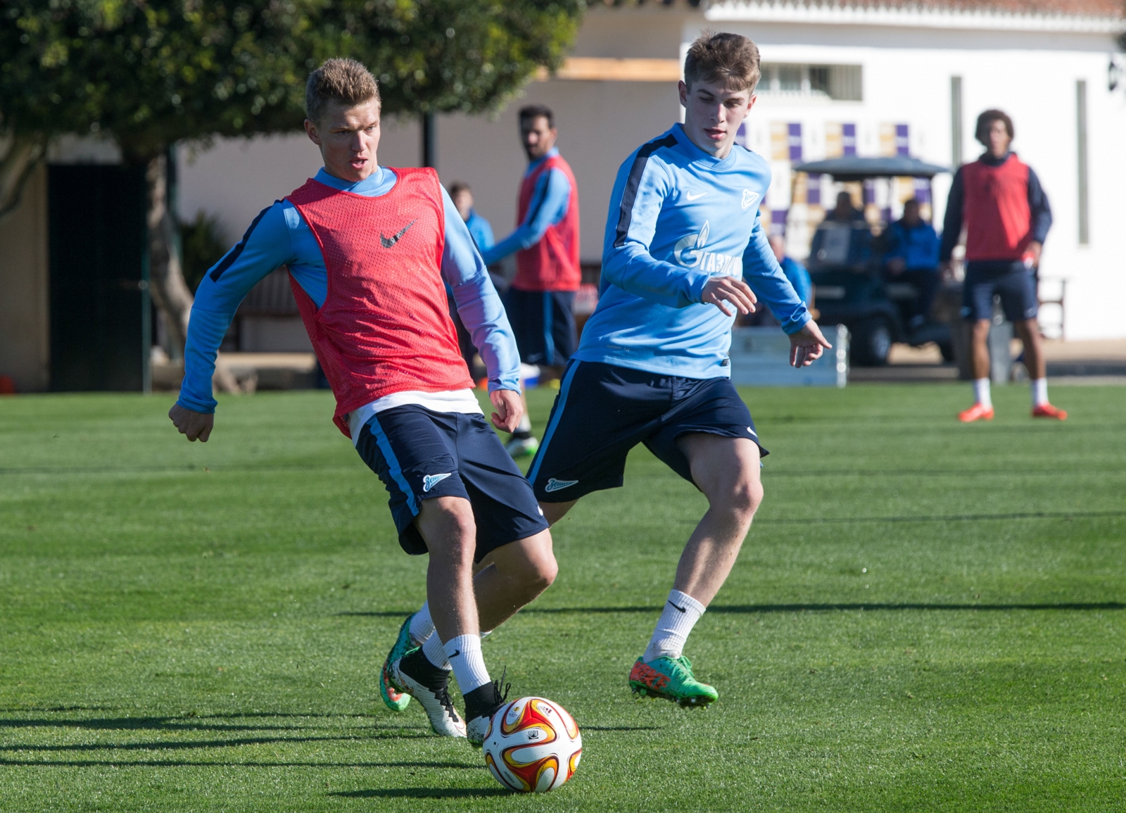 Сборы в Испании: 6 февраля, утренняя тренировка