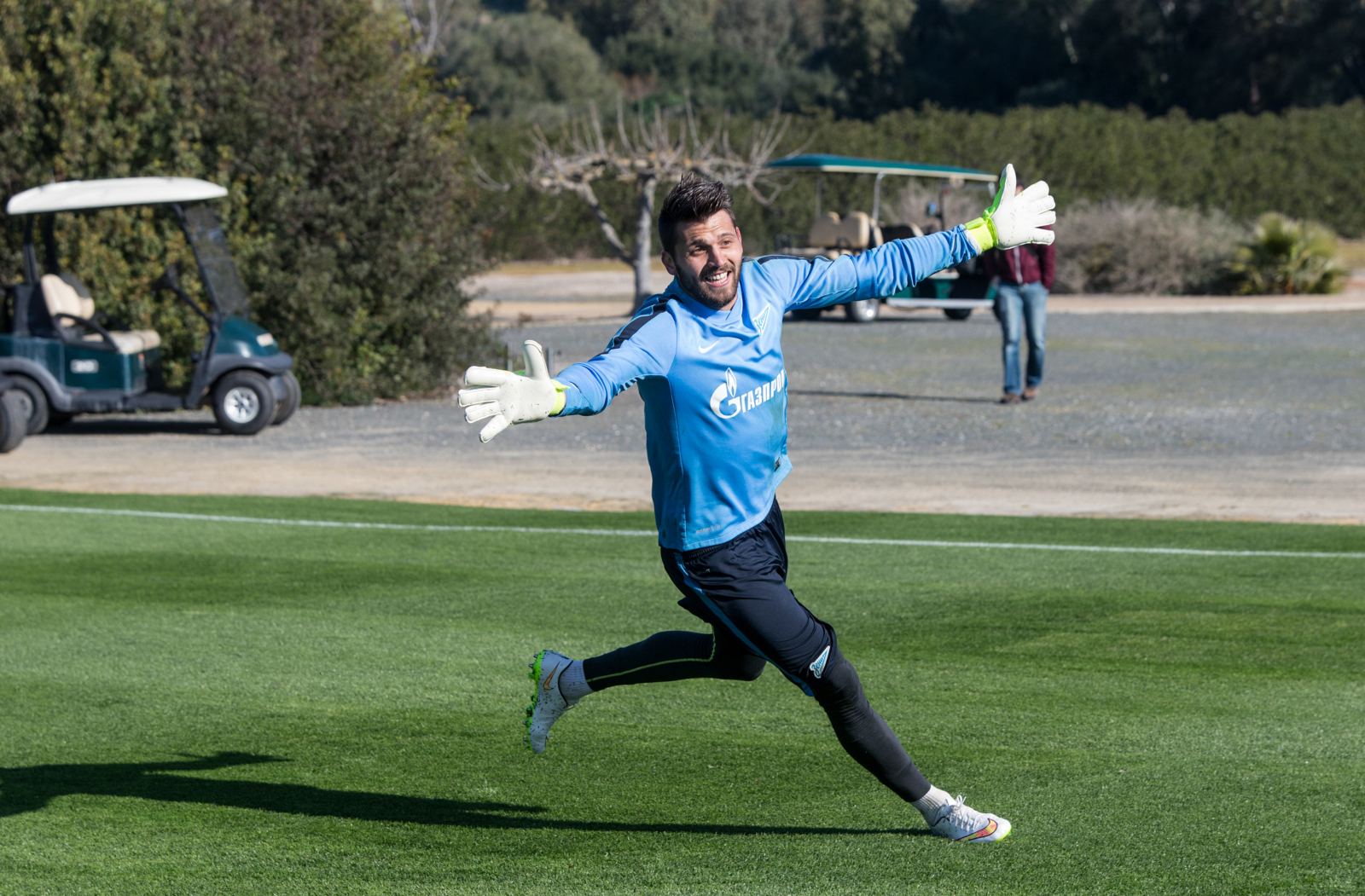 Сборы в Испании: 6 февраля, утренняя тренировка