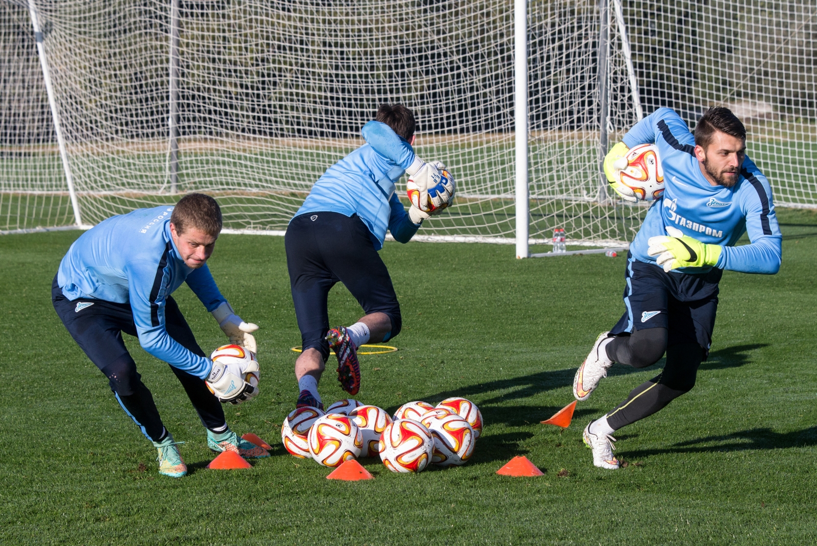 Сборы в Испании: 6 февраля, утренняя тренировка