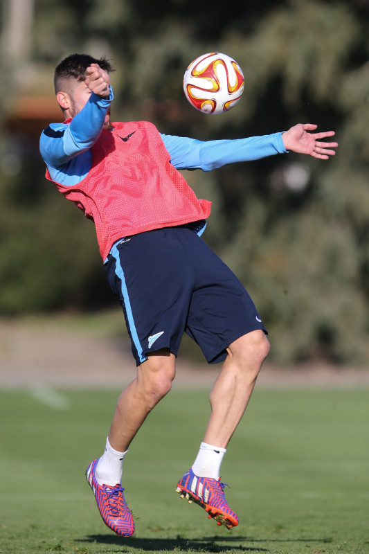 Сборы в Испании: 6 февраля, вечерняя тренировка