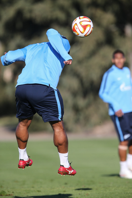 Сборы в Испании: 6 февраля, вечерняя тренировка