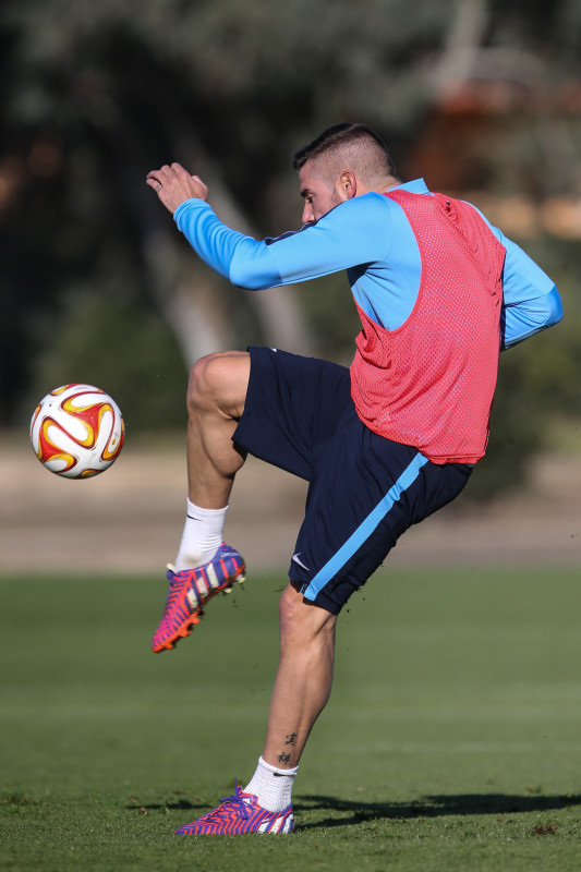 Сборы в Испании: 6 февраля, вечерняя тренировка