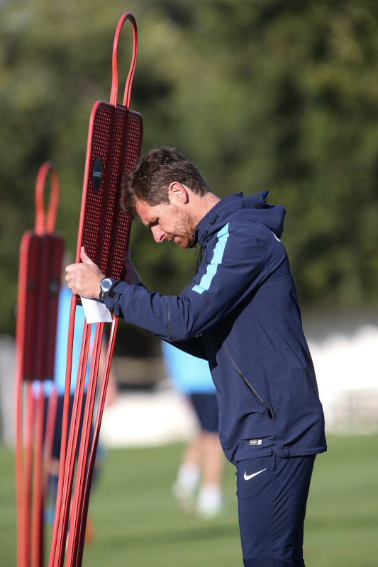 Сборы в Испании: 6 февраля, вечерняя тренировка