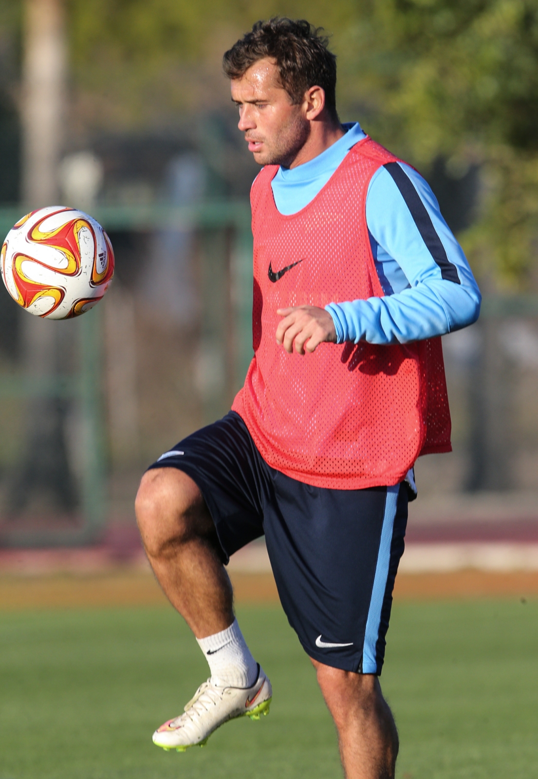 Сборы в Испании: 6 февраля, вечерняя тренировка