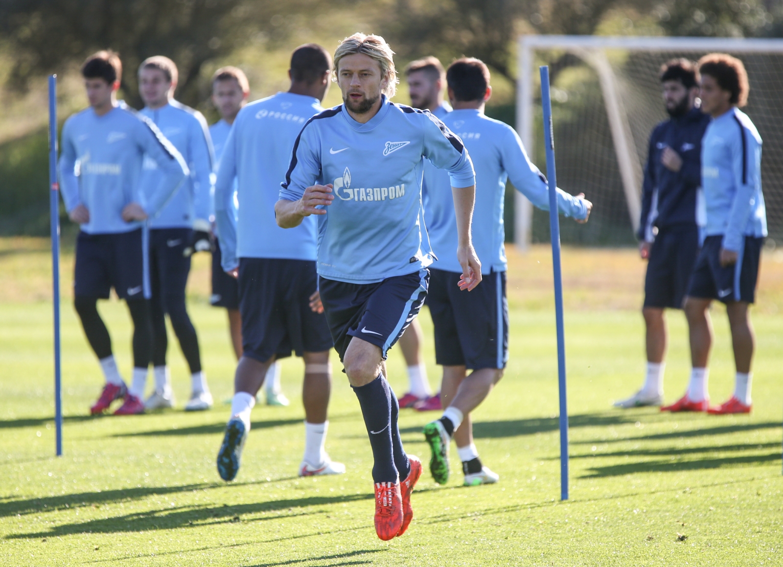 Сборы в Испании: 6 февраля, вечерняя тренировка