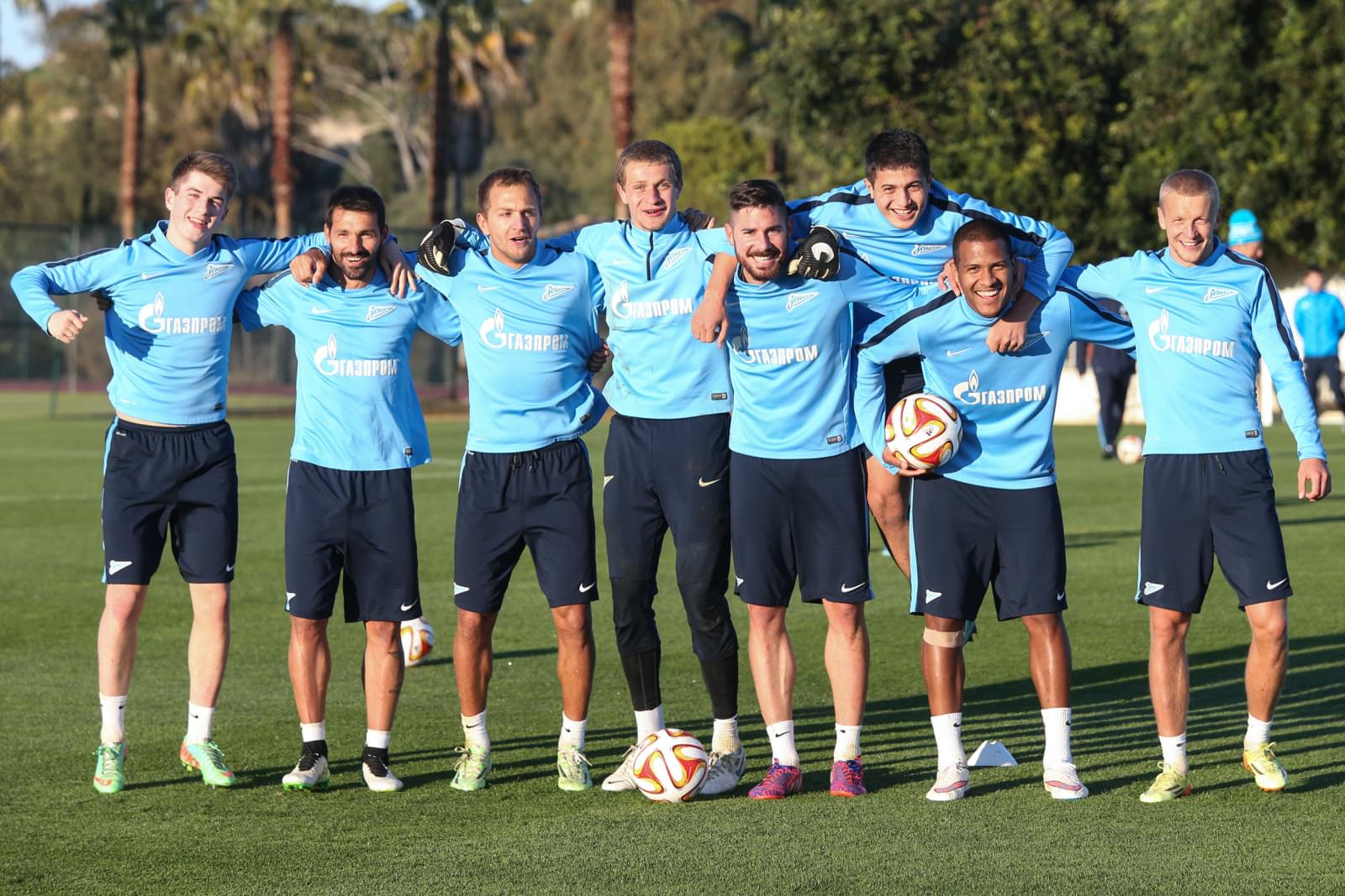 Сборы в Испании: 6 февраля, вечерняя тренировка