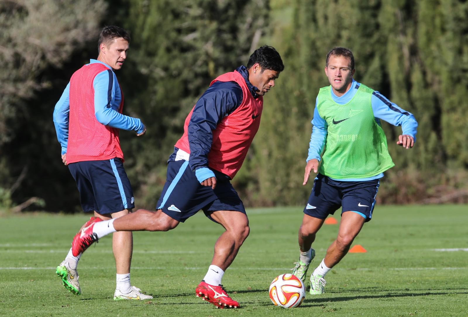 Сборы в Испании: 7 февраля, утренняя тренировка