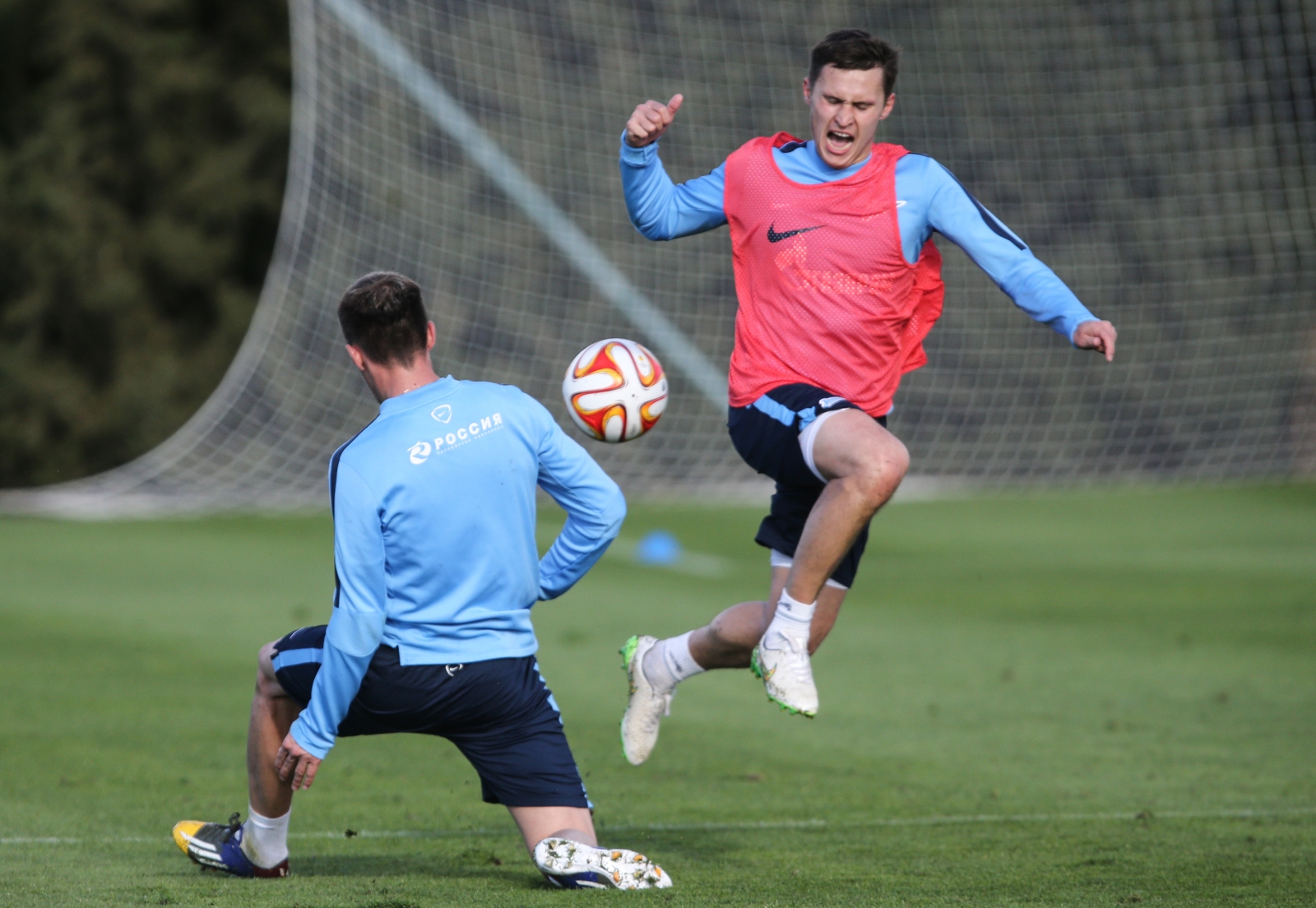 Сборы в Испании: 7 февраля, утренняя тренировка