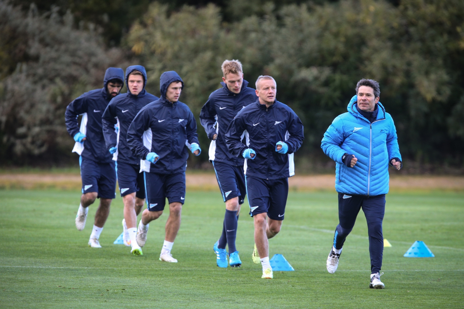 Сборы в Испании: 7 февраля, утренняя тренировка