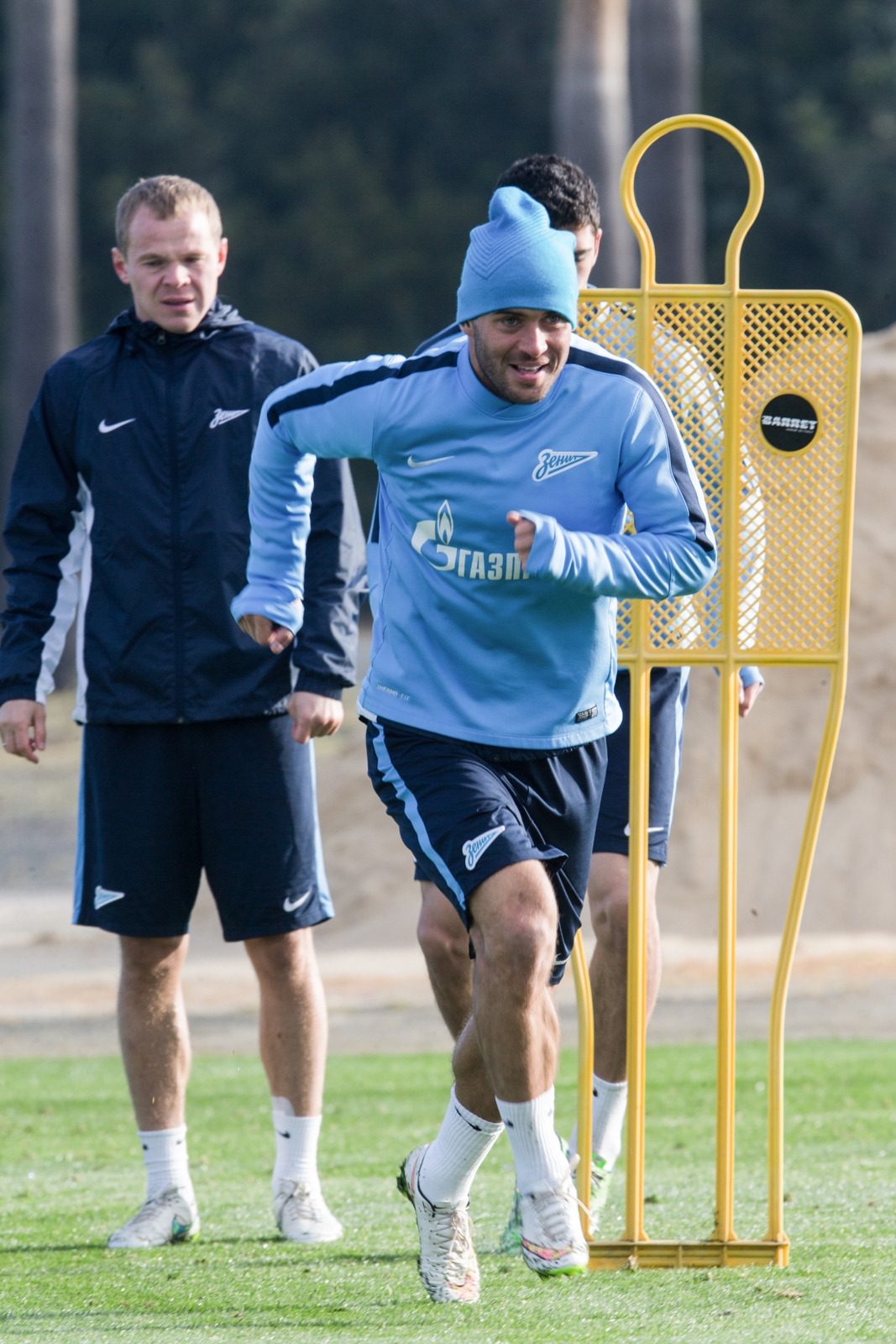 Сборы в Испании: 8 февраля, утренняя тренировка