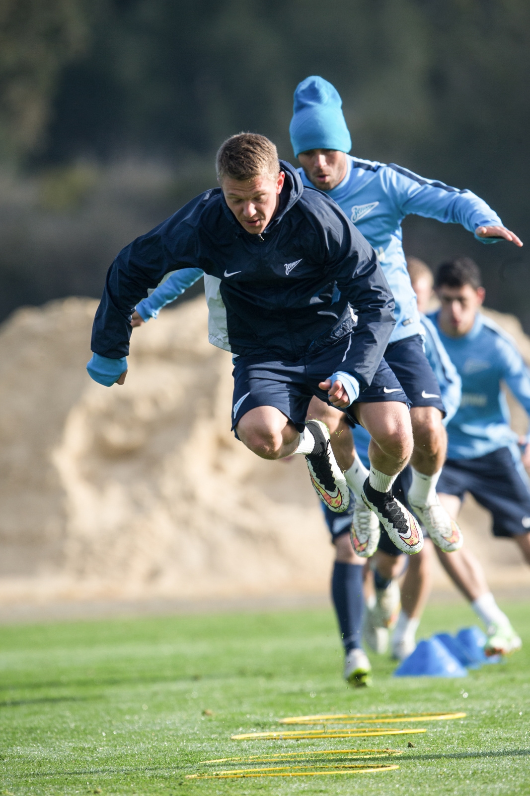 Сборы в Испании: 8 февраля, утренняя тренировка