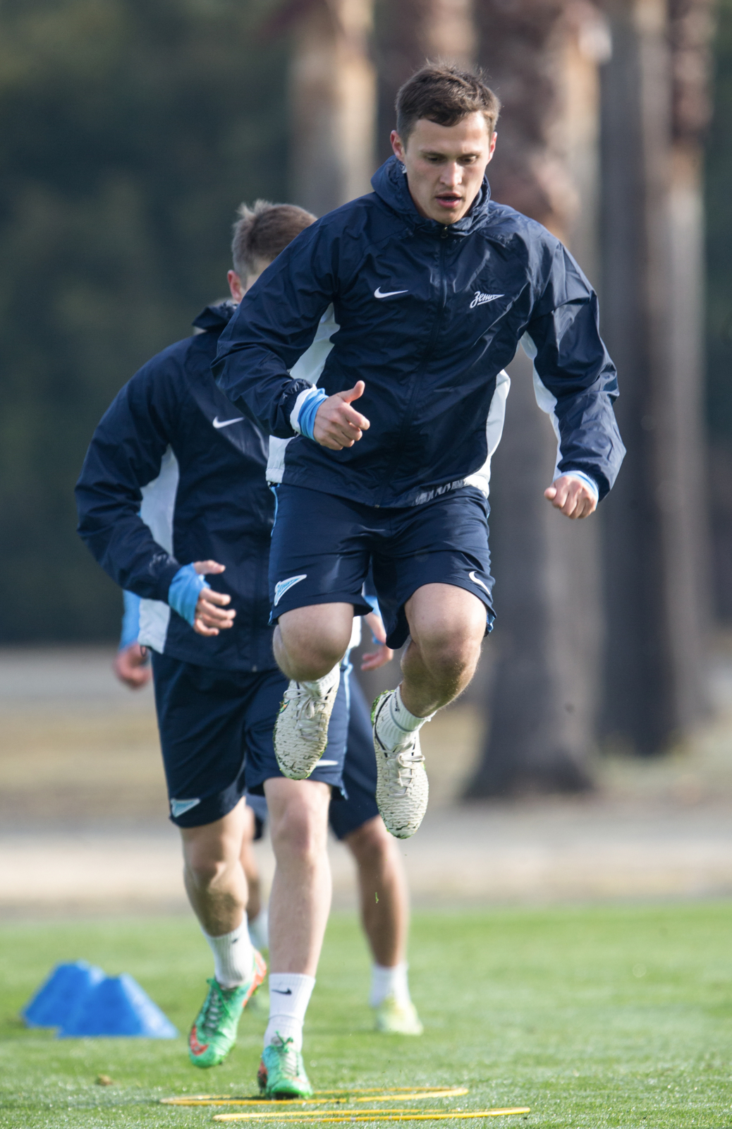 Сборы в Испании: 8 февраля, утренняя тренировка