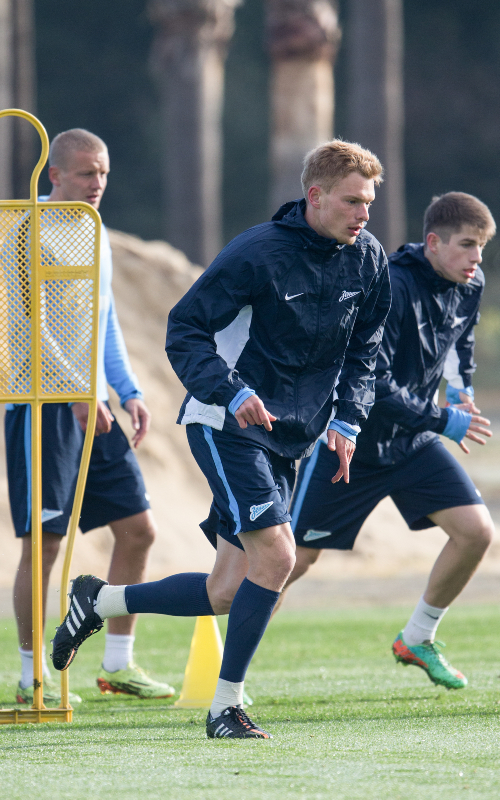 Сборы в Испании: 8 февраля, утренняя тренировка