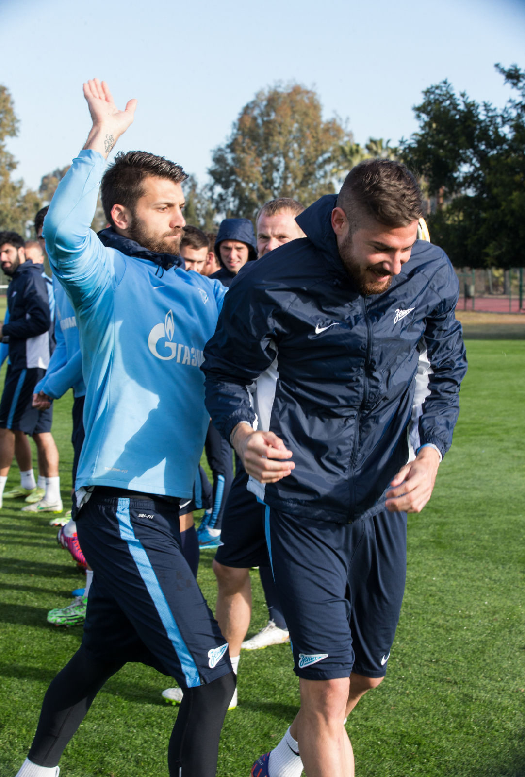 Сборы в Испании: 8 февраля, утренняя тренировка