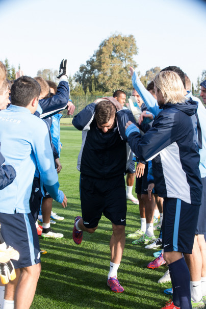 Сборы в Испании: 8 февраля, утренняя тренировка