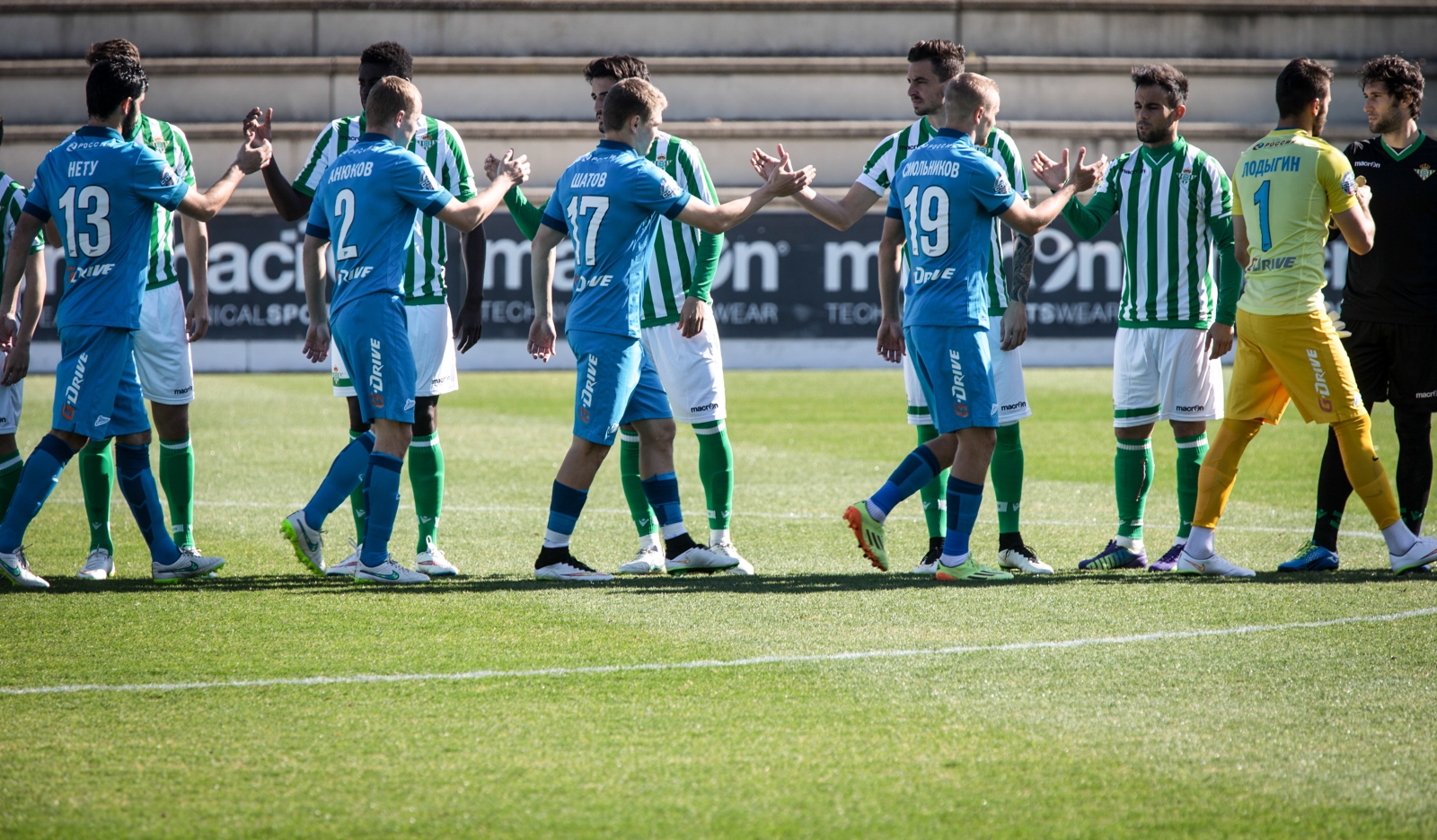 Сборы в Испании: 9 февраля,  матч «Зенит» — «Бетис»