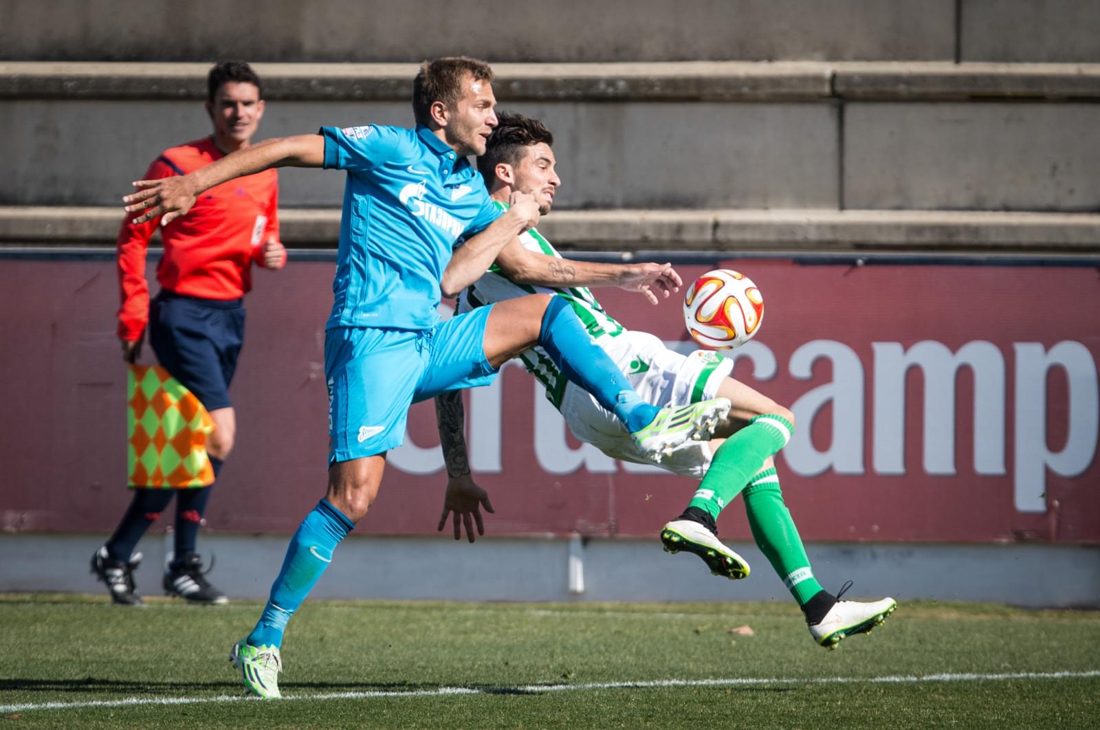 Сборы в Испании: 9 февраля,  матч «Зенит» — «Бетис»