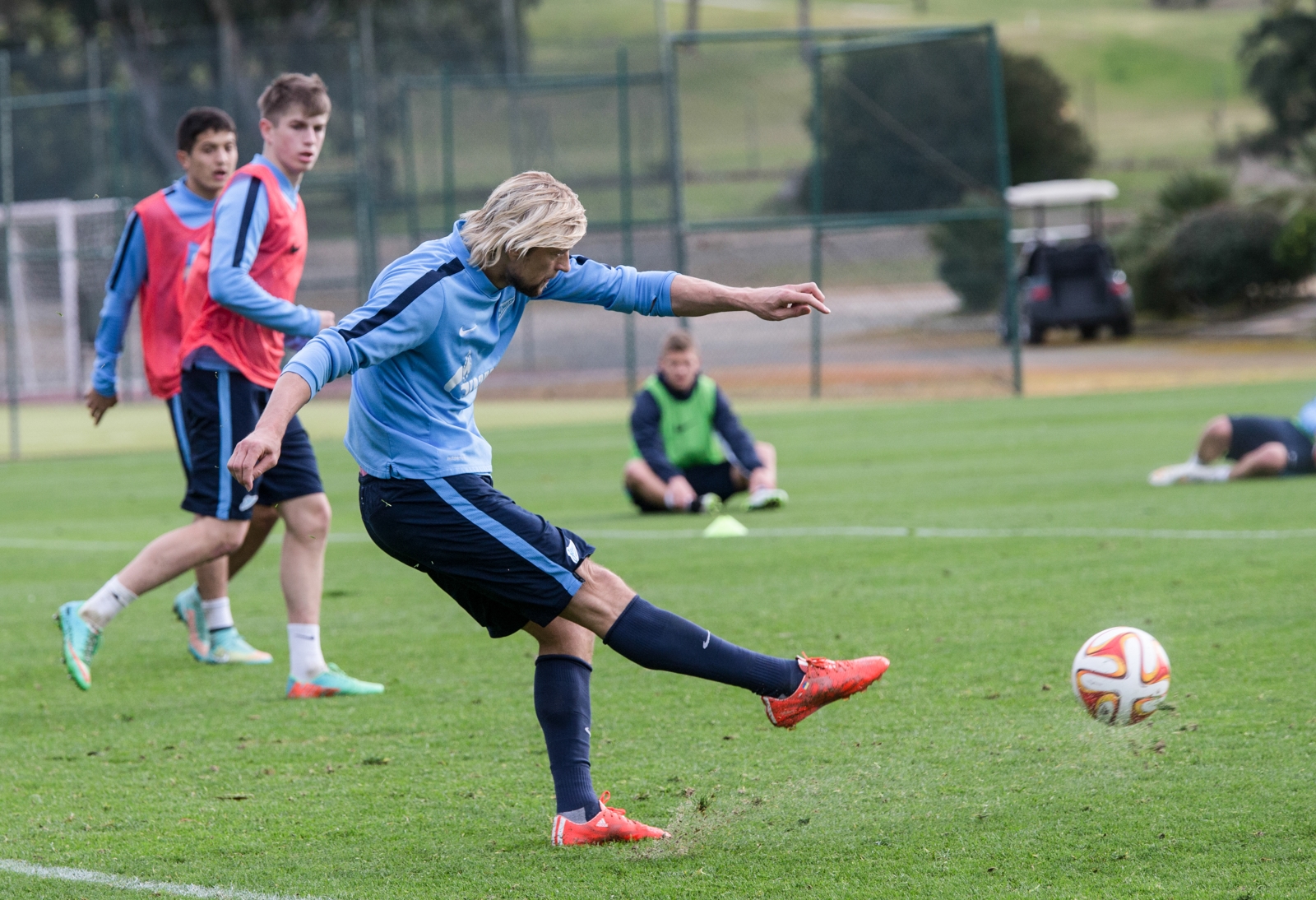 Сборы в Испании: 10 февраля, утренняя тренировка