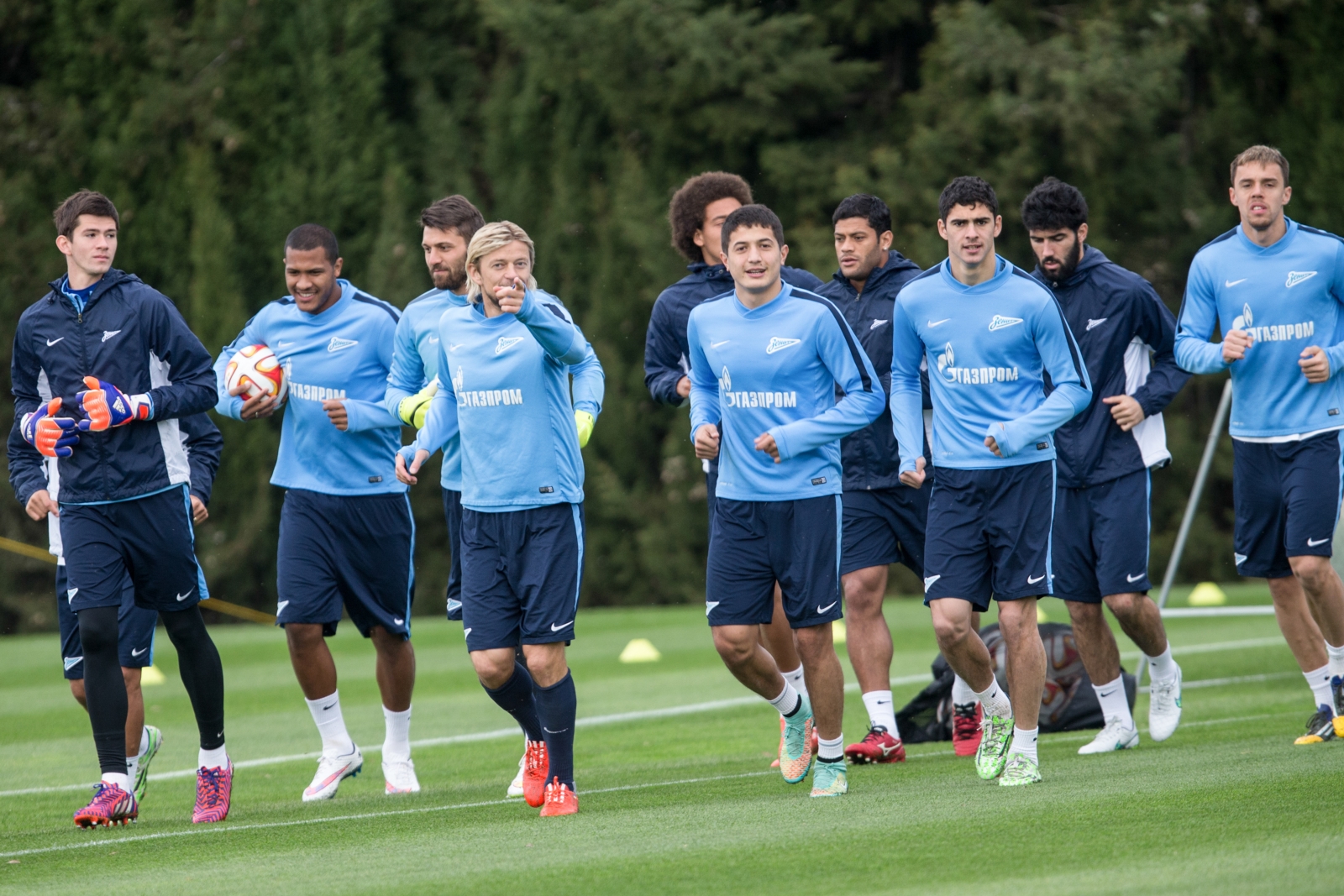 Сборы в Испании: 10 февраля, утренняя тренировка