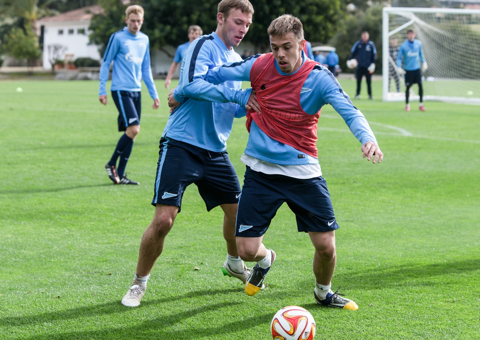 Сборы в Испании: 10 февраля, утренняя тренировка