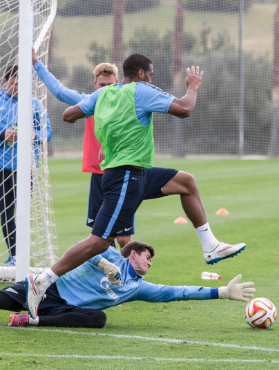 Сборы в Испании: 10 февраля, утренняя тренировка