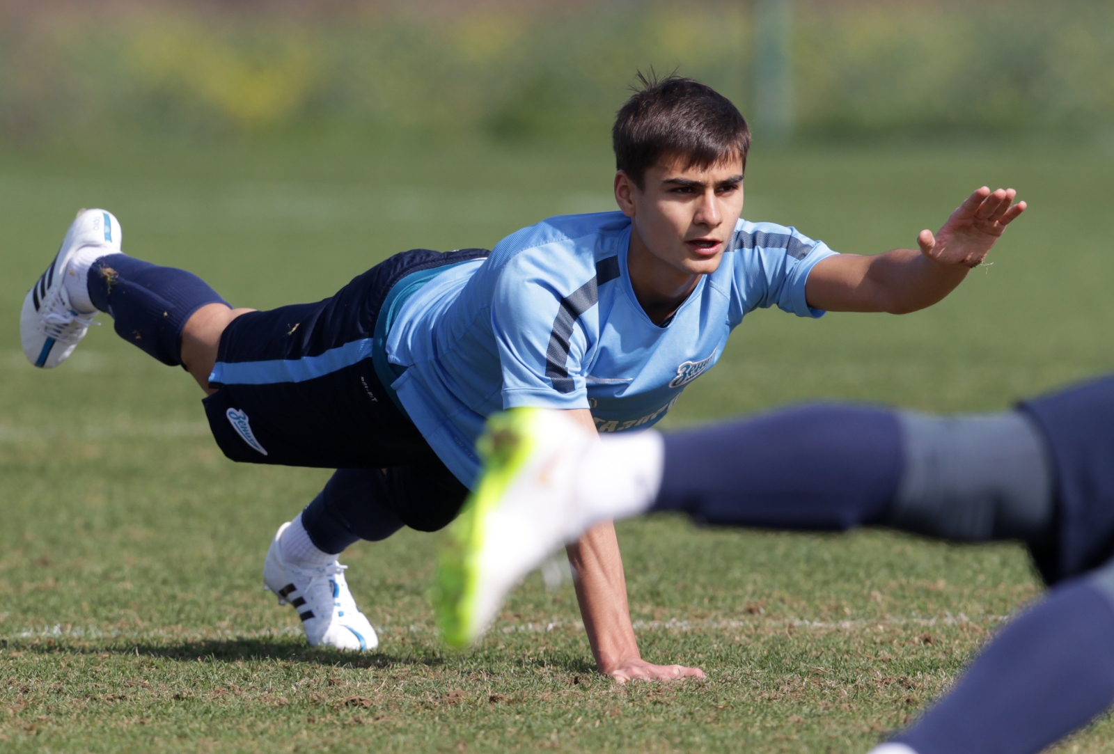 «Тренировка „Зенита“-м в Турции 16 февраля